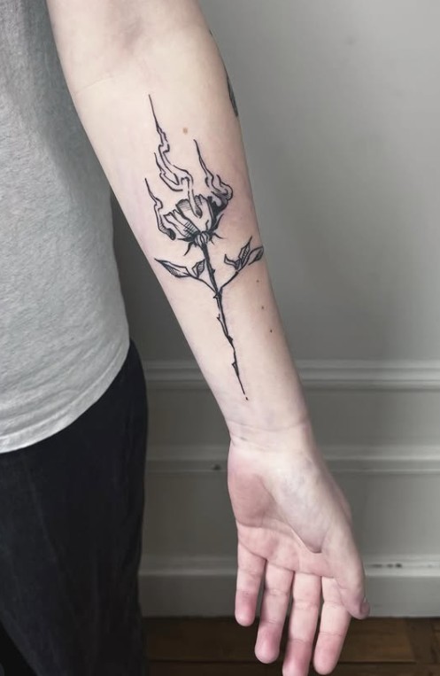 666 Spleen - La Boucherie Moderne - Bruxelles tattoo