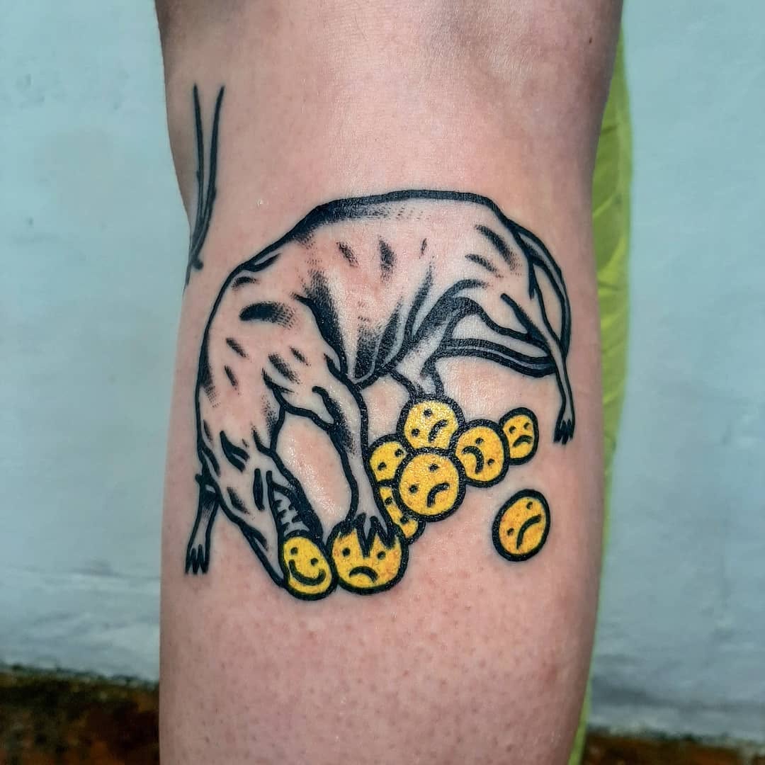 Chute de string - La Boucherie Moderne - Bruxelles Tattoo