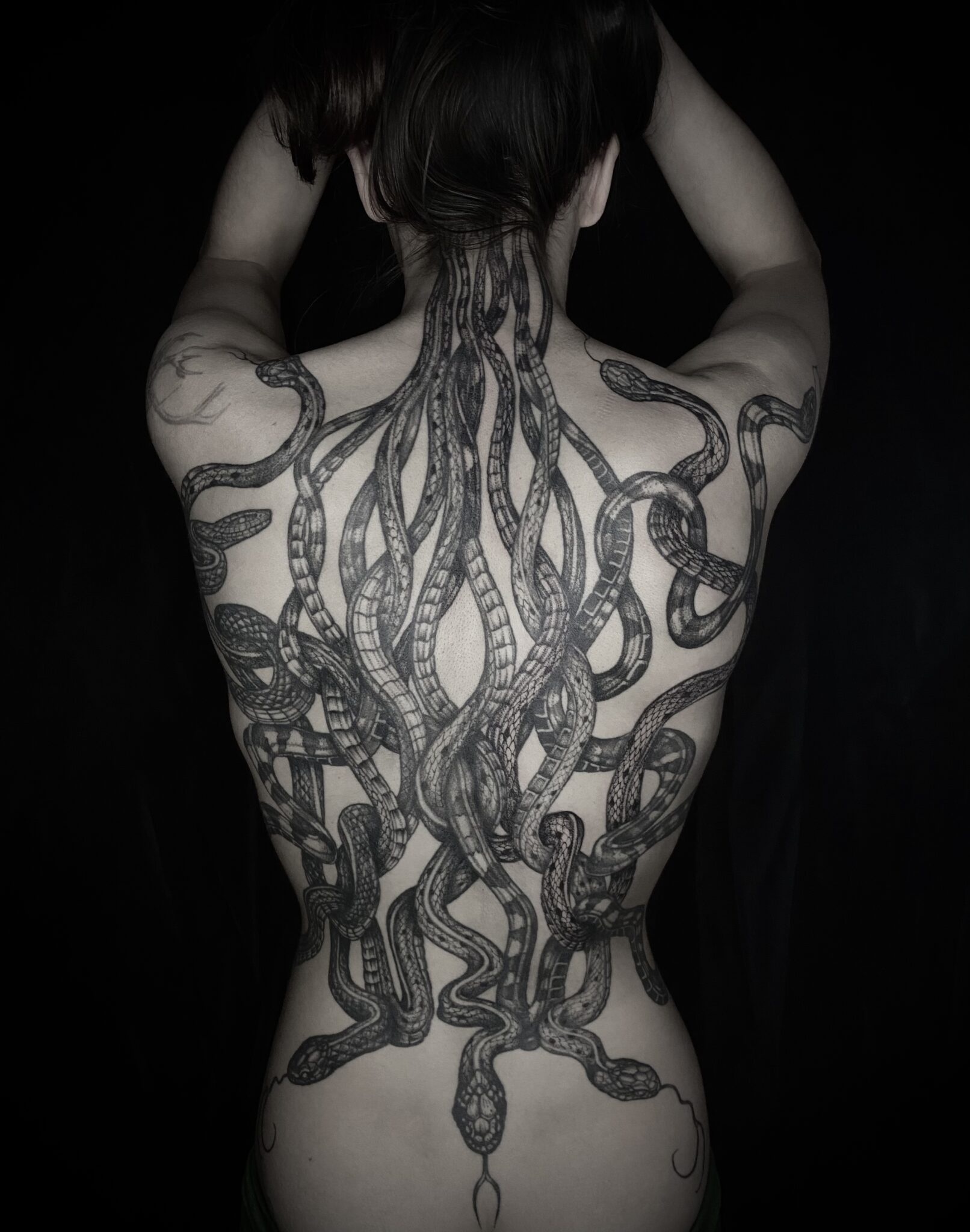 Gabriel Virosus - La Boucherie Moderne - Bruxelles tattoo
