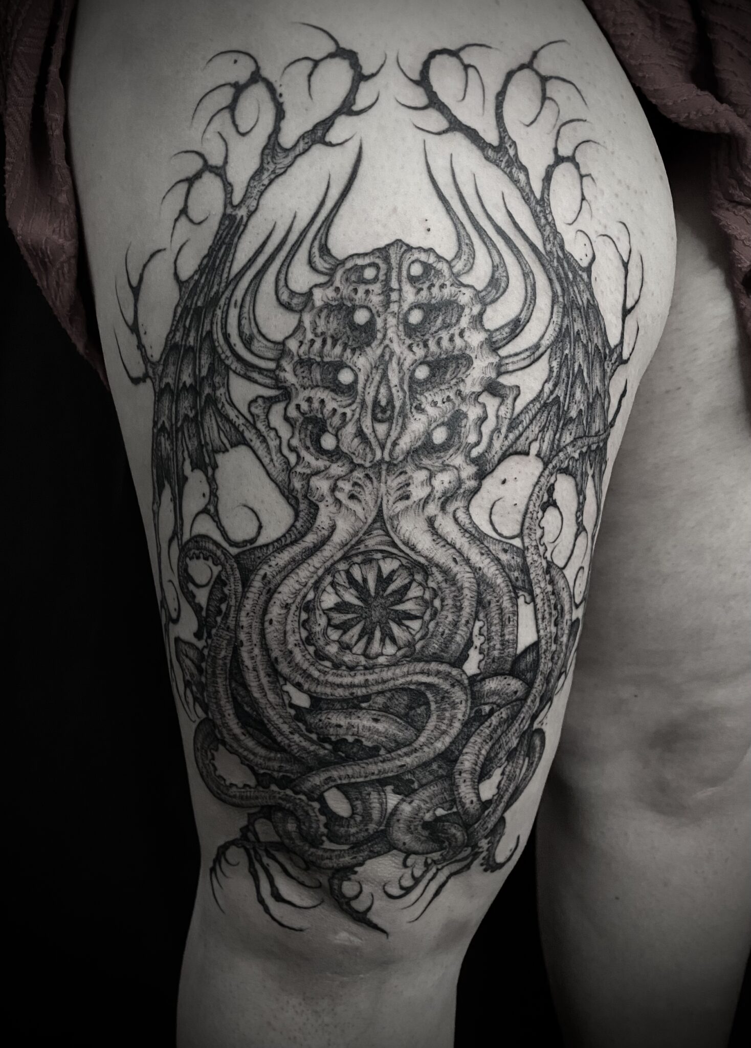 Gabriel Virosus - La Boucherie Moderne - Bruxelles tattoo