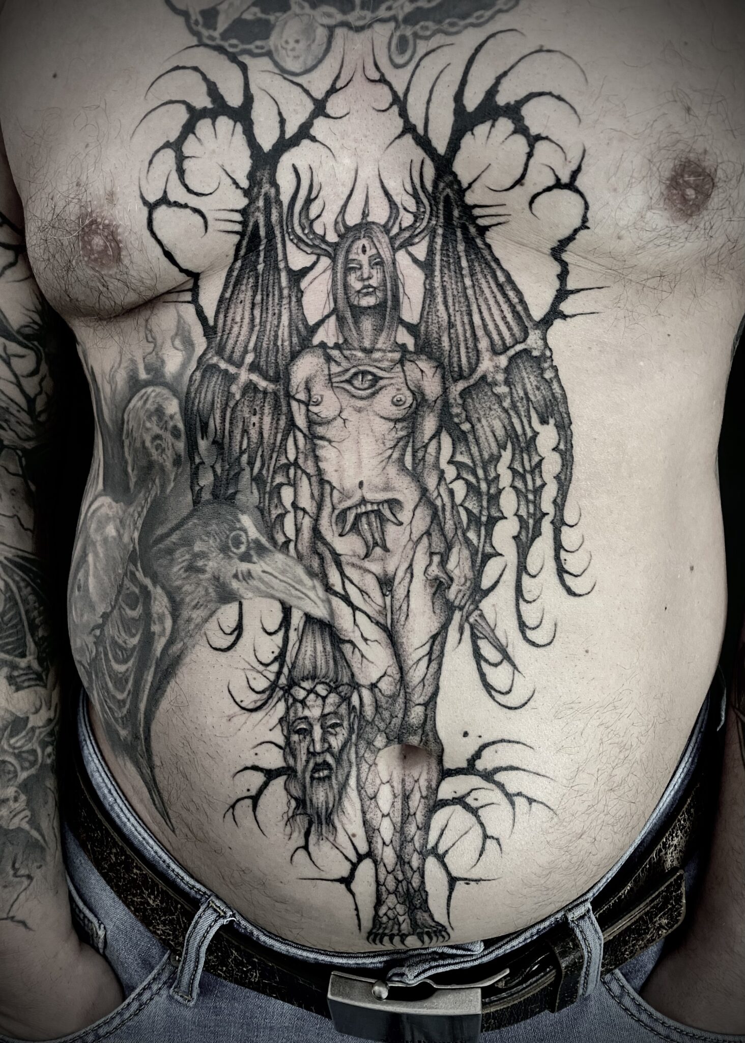 Gabriel Virosus - La Boucherie Moderne - Bruxelles tattoo