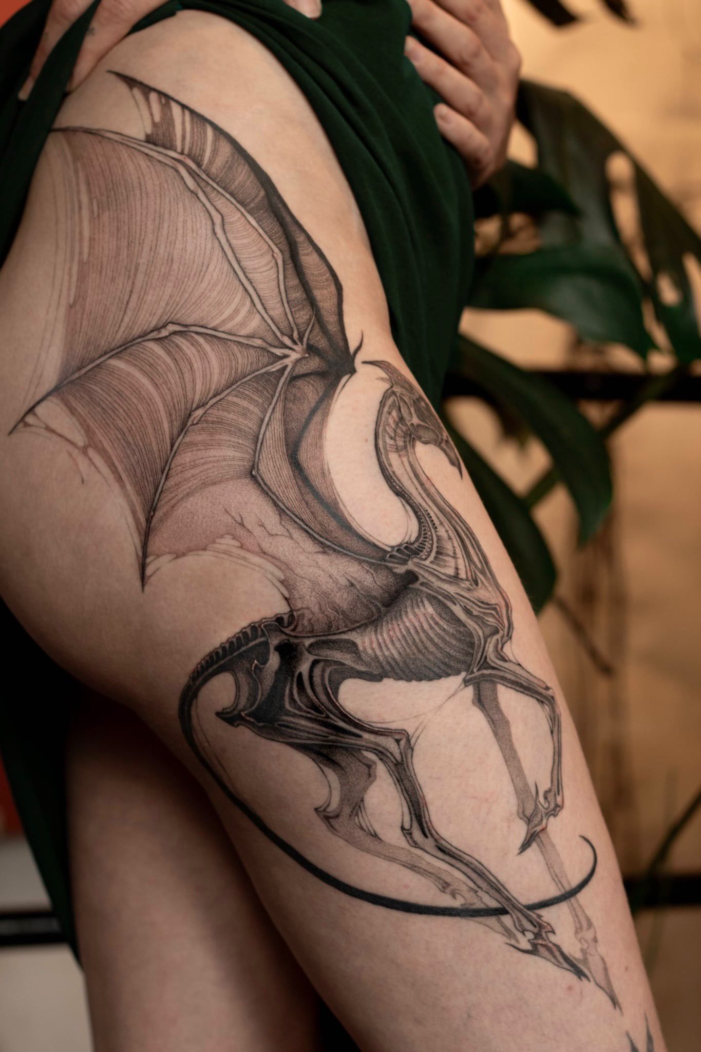 Grimboniris - La Boucherie Moderne - Bruxelles tattoo