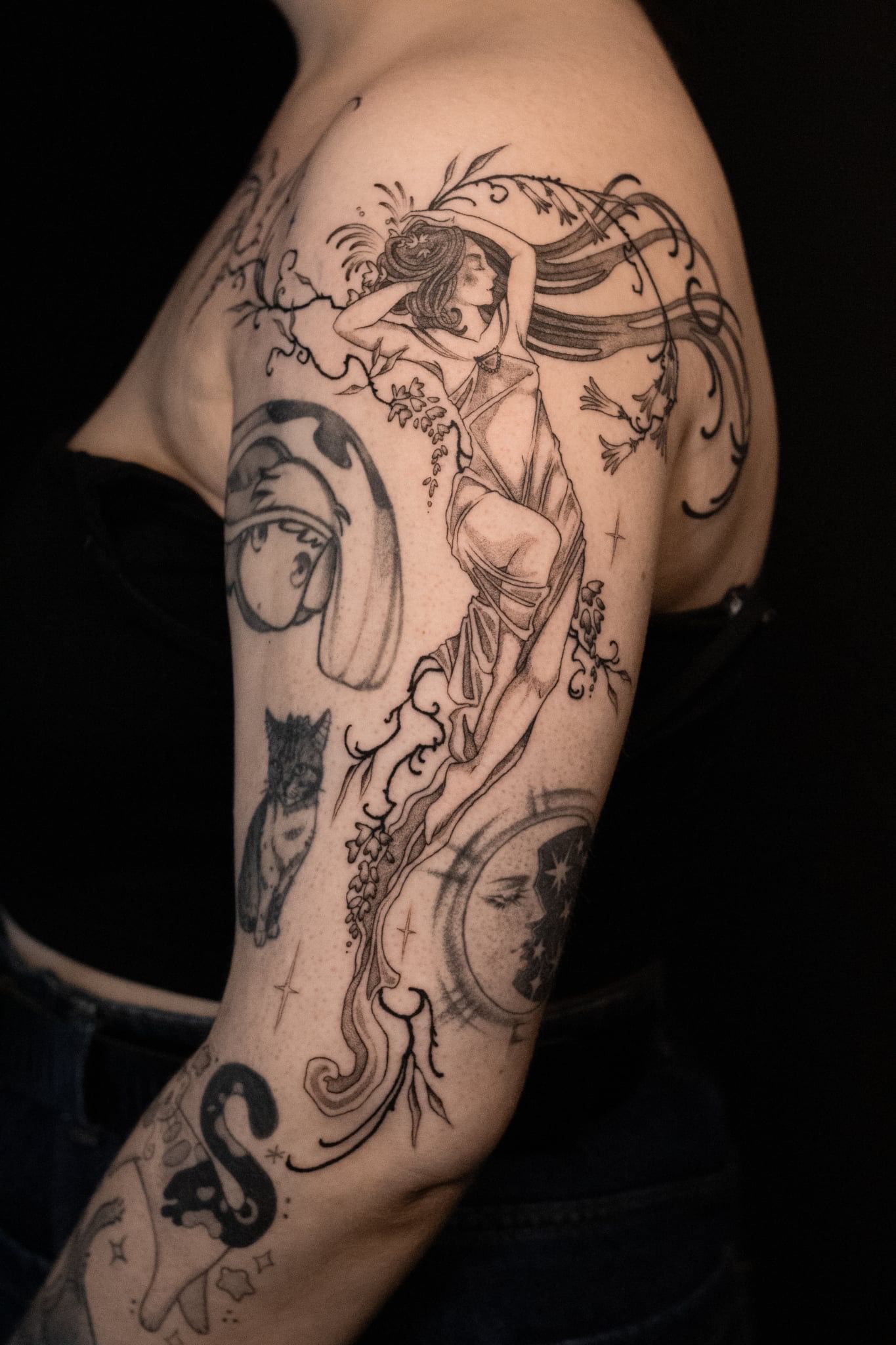 Grimboniris - La Boucherie Moderne - Bruxelles tattoo