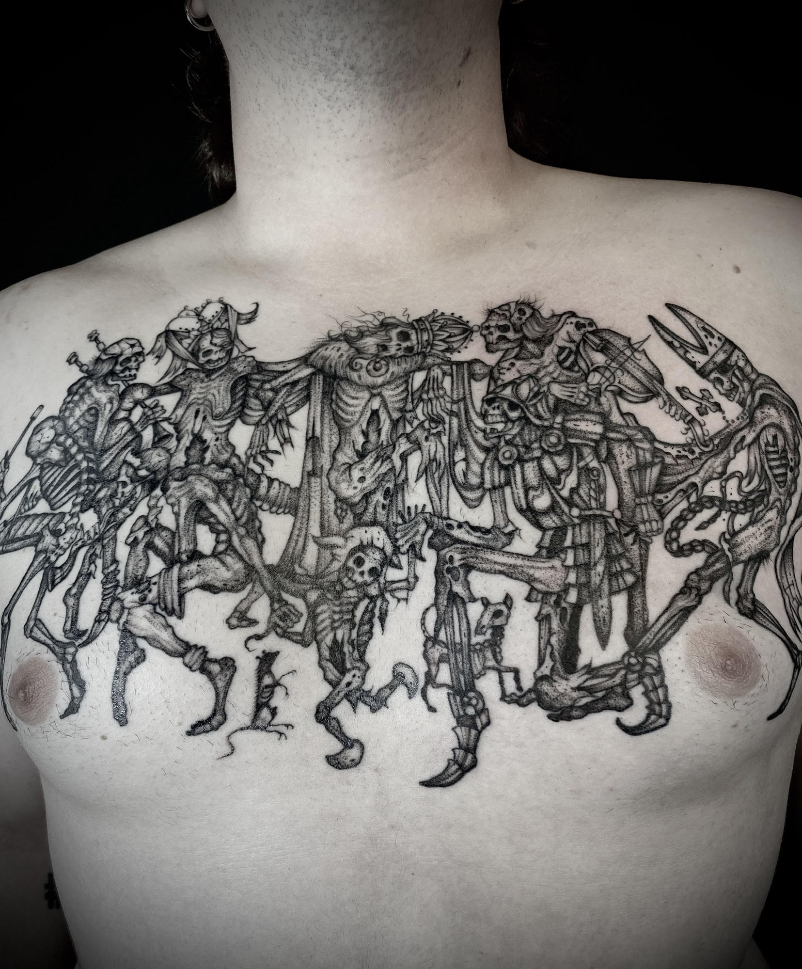 Gabriel Virosus - La Boucherie Moderne - Bruxelles tattoo